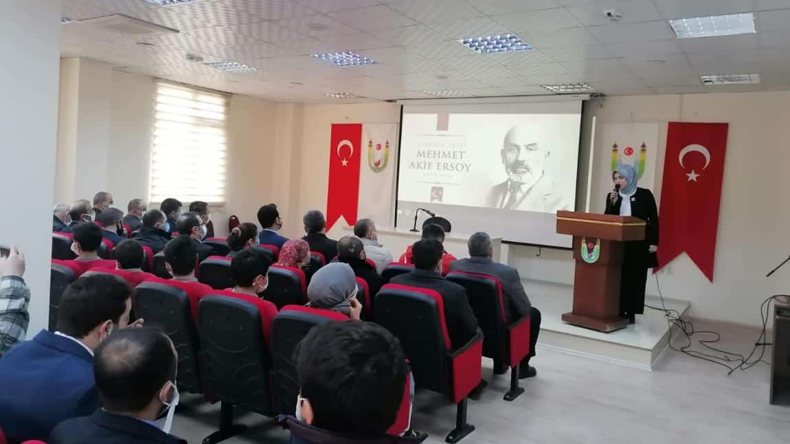 12 Mart İstiklal Marşının Kabulü ve Mehmet Akif Ersoy 'u Anma Günü